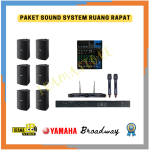 Paket Sound System Ruang Rapat Speaker Yamaha - 75M2